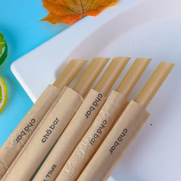 Biodegradable Natural Bagsasse Sugar Cane Straws