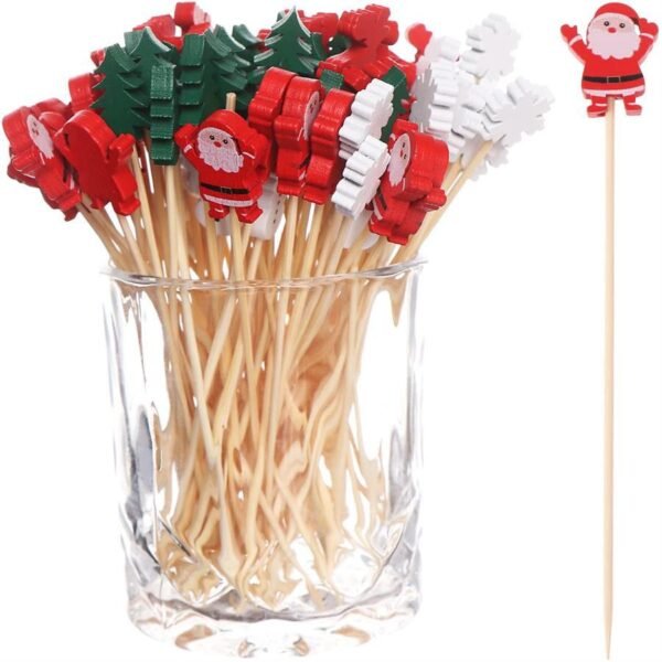 Christmas Bamboo Skewers - 图片 2